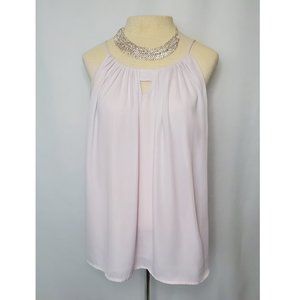 White Shinestar Tank Top - Size M (Fair)